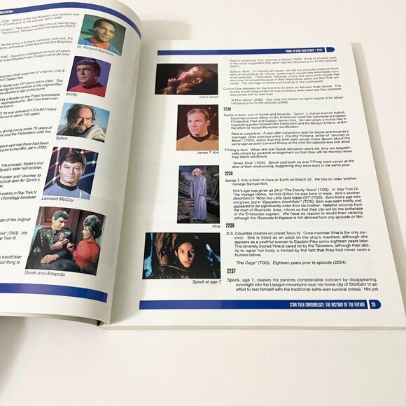Star Trek Chronology The History of the Future Book - Picture 12 of 16